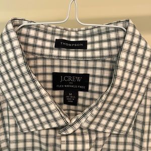 J. Crew Thompson Flex Wrinkle Free Checkered Dress Shirt - M